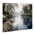thumbnail image 2 of Stupell Industries Coastal Fall Lake Reflection Canvas Art, 20 x 16, by Franklyn Gregory, 2 of 8
