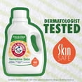 thumbnail image 6 of ARM & HAMMER Sensitive Skin Free and Clear Detergent Liquid Laundry Detergent, 144.5 Fl Oz Bottle, 6 of 11