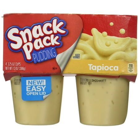 Snack Pack Tapioca Pudding 4 pk (Best Crock Pot Tapioca Pudding)