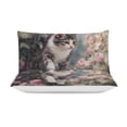 thumbnail image 3 of Monet painting Daily Sleeping Comfort Smooth Surface Zipper Secure Fit Duvet Cover Sets for Home Use, 3 of 5
