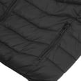 thumbnail image 3 of Heated Jacket for Men Women USB 3 Gear Temperature Control Electric Heating Jacket Coat with Hood for Winter Black 4XL, 3 of 8