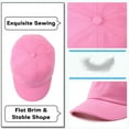 thumbnail image 4 of MAMOWEAR Kids Toddler Baseball Hat Trucker Hat Adjustable Sun Caps for Boys Girls Baby Boys, 4 of 6