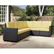 Home Styles Riviera Outdoor 6-Seat L-Shape Sectional Sofa, Multiple Colors