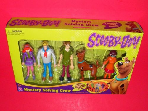 Nouveau Scooby Doo Mystery Solving Crew 5 Figurine articulée Action ensemble NEUF 