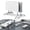 White-47.2" D, variant on Folding Conference Table Modern Large Mobile Meeting Table Rolling Conference Room Tables with Wheels Seminar Tables for Office Training Classroom (6, Oak Grey, 55" D X 23.6" W X 29.5" H)