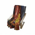 thumbnail image 4 of Lantern Soft Flannel Fleece Blanket, International Chinese New Year Celebration China Hong Kong Korea Indigenous Culture, Cozy Plush for Indoor and Outdoor Use, 60" x 80", Multicolor, by Ambesonne, 4 of 6