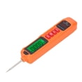 thumbnail image 1 of Probador De Voltaje De CC, Medición Precisa DC AC 0V-600V Pluma De Prueba De Voltaje De Automóvil Inteligente Apagado Automático Para Mantenimiento De Reparación, 1 of 7