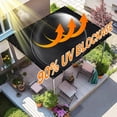 thumbnail image 3 of Shade&Beyond 8'X8'Sun Shade Cloth, 90% Pergola Shade Cover Canopy with Grommets, Sun Screen Fabric Tarp for Patio, Outdoor, Garden, Backyard,Black, 3 of 7