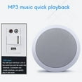 thumbnail image 5 of 4 Inch Wireless Bluetooth Ceiling Speaker Home Ceiling Horn With Amplifier Speaker For Home, Hotel, Bathroom, Shop, 5 of 5