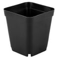thumbnail image 2 of ZPSHYD Flower Pot, 20pcs Mini Modern Succulent Plant Pots Square Pots with Pallet Small plastic Containers Scrub Square Pots Flower Pot (balck), 2 of 8