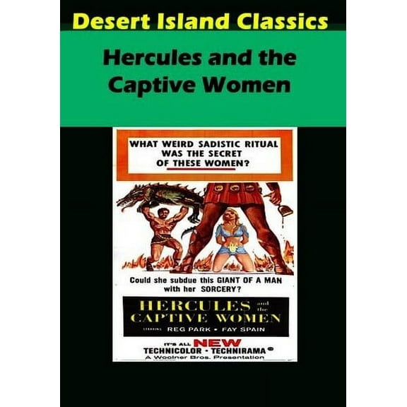 Hercules & the Captive Women (DVD), Desert Island Films, Action & Adventure