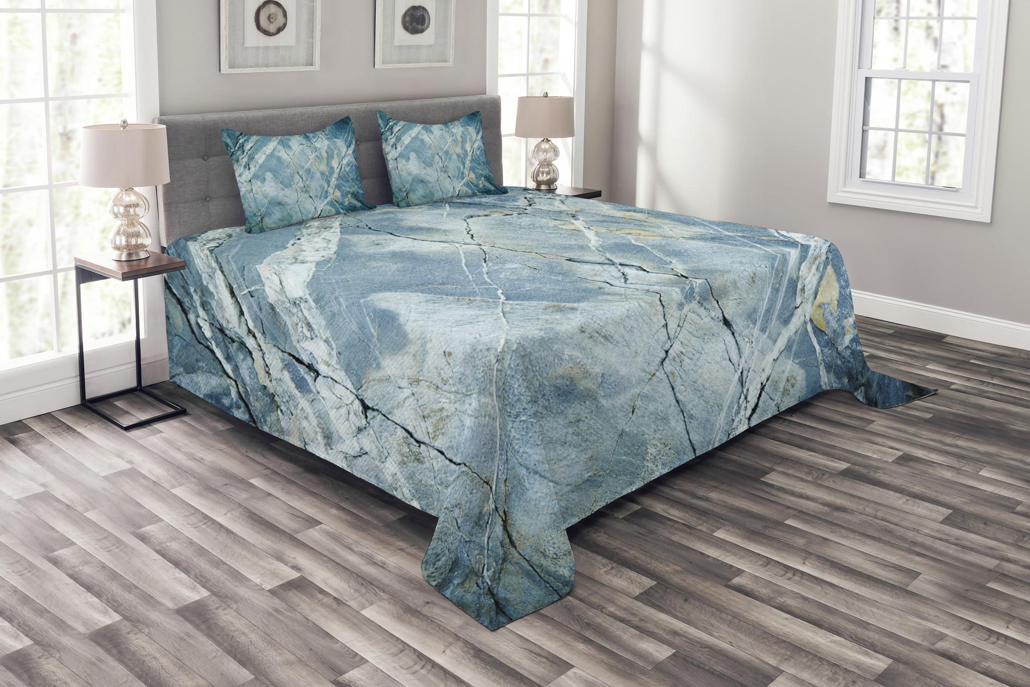 Marble Bedspread Set, Exquisite Granite Stone Architecture Floor
