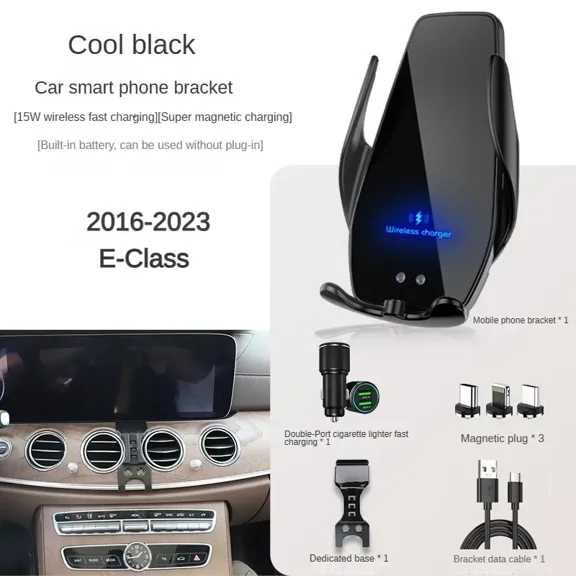2016-2021 For Mercedes Benz E Class W212 W213 Phone Holder Wireless Charger E200 E300 E260 Car Phone Mount Bracket GPS Support