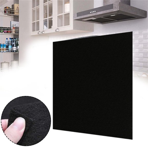 Filtre à Air pour Hotte de Cuisine 230x250x5mm Coton Charbon Actif