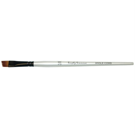 UPC: 0038372018453 | Robert Simmons Simply Simmons Short Handle Brush Angle Comb 3/8