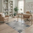 thumbnail image 2 of ODIKA Brindle Spotted Distressed Marbled Border Abstract Inspired Field for Dorm Room, Small Living Apartment, Stain Resistant Low Profile, 2 of 7