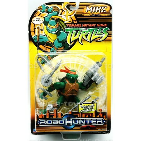 Teenage Mutant Ninja Turtles Robo Hunter Mike Action Figure 2005 No. 53095 NEW