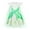 A03632-Green45A93, variant on Benylion Cruella dress Girls Black and White Spotted Devil Wind Halloween Costume Gorgeous Transformation Outfit for 5-6 Years