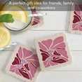 thumbnail image 4 of Thirstystone "Pink BOHO Floral" 4-Pack Tumbled Tile Coasters, 4 of 7