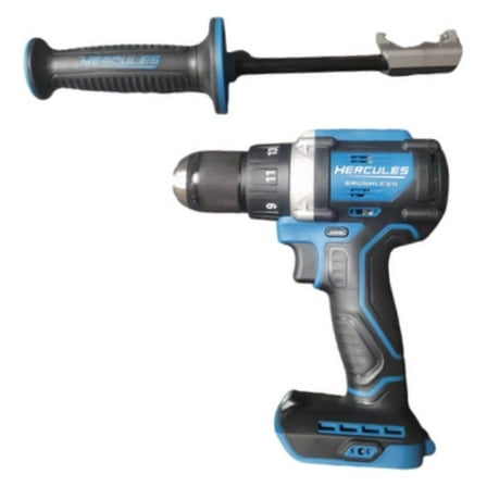 20V Brushless Cordless 1/2 in. Drill/Driver with Side Handle Compatible with Hercules - Tool Only -