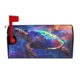 thumbnail image 2 of Lsque Starry Sky Turtle Mailbox Cover Standard Size ,Magnetic Mailbox Covers Post Wraps Letter Box Cover -25.5x21 in, 2 of 9