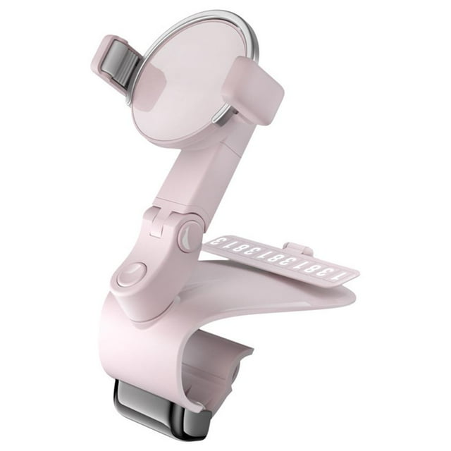 Soporte para teléfono de coche ajustable Perfecl Universal Rosado