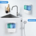 thumbnail image 5 of Dispensador de Jabón Automático, Sin Contacto, con Bomba de Jabón Lavavajillas, 2 X 500 Ml, Sensor Doble para Jabón Líquido, para Uso Doméstico, Hotelero y Comercial., 5 of 5