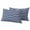 Blue, variant on Outdoor Waterproof Pillow Covers Dark Blue Stripes Water Ripple Decorative Throw Pillow Protectors,Pillowcase Cushion Cases for Patio Sofa Garden Couch,16x16in,Pack of 2