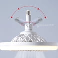 thumbnail image 2 of Wosthever Luces de ventilador blancas y de seguridad para dormitorio y sala de estar con luces de techo LED de iluminación suave oscuras Iluminación y accesorios, 2 of 6
