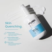 Oily Skin Moisturizer | Oil Free Daily Facial Moisturizer Gel w/ Hyaluronic Acid | Watermelon & Aloe Vera Hydrating Face Lotion | Non-Greasy Lotion for Oily Skin Types | 4 oz by Natural Outcome