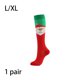 thumbnail image 3 of Calcetines de estilo navideño Minnieouse 1 par L/XL, 3 of 6