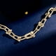 thumbnail image 4 of TFY 2023 Nueva Pulsera De Bambú Para Mujeres Brazaletes De Diamantes De Oro De 18 Quilates 17cm, 4 of 4