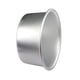 thumbnail image 2 of Molde para pastel de gasa de aleación de aluminio anodizado de 12 pulgadas con fondo sólido redondo sin fugas, 2 of 5