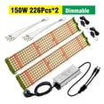 thumbnail image 2 of 150W LED Grow Light With LM281B Full Spectrum Plant Growth Lamp For Indoor Greenhouse Hydroponics Plant Flower Seeding ,High Efficiency, 2 of 8