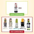 thumbnail image 2 of BEST GOODS:Juicer Accessories Plastic Cross Knife Holder Magic 250W Juicer Juicer Accessories Knife Holder Black US Station, 2 of 6