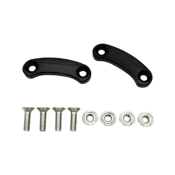 funtasica Windshield Driven Mirror Hole Cover Caps, Mirror Decorative Mount Cover Caps, Rearview Mirror Block Off Base Plates Caps