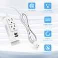thumbnail image 2 of Power Strip Kungfuking con 2 tomas de corriente alterna y 2 puertos USB, 2 of 8