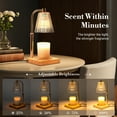 thumbnail image 7 of Candle Warmer Lamp for Yankee Large Candles with Timer, Height Adjustable Electric Lamp Candle Warmer for Home Room Decor, 7 of 7