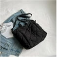 thumbnail image 7 of Kukuzhu Quilted Tote Bag for Women Trendy Purses Puffer Tote Bag Women Aesthetic Tote Bag Puffy Bag Quilted Bag, 7 of 7