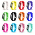 thumbnail image 4 of Digital LED Walking Distance Pedometer Calorie Silicone smart Counter Sport Fitness Wrist Silicone Watch Bracelet, 4 of 9