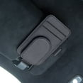 thumbnail image 5 of Car Eyeglasses Clips, Sunglasses Holders, Leather Car Storage Clip, Car Visor Card Holders, Multifunctional Design, Easy Installation, Compact Size, Durable, Protective, 5 of 6