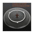 thumbnail image 3 of 12.5 Inch Universal Glass Plate Glass Turntable Plate Replacement For Hy, 3 of 5