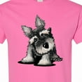 thumbnail image 4 of Inktastic Curious Schnauzer T-Shirt, 4 of 5