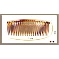 thumbnail image 2 of 4 PCS Plastic Hair Comb Hair Clip Clamp Side Hair Comb Women Men Girls Bridal Wedding Veil Comb for Fine Hair Hair Accessory (5.1 inches 23 teeth), 2 of 5