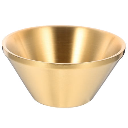 

AthitqqM Stainless Noodle Bowl Stainless Ramen Bowl Anti-scald Soup Bowl Stainless Soup Bowl