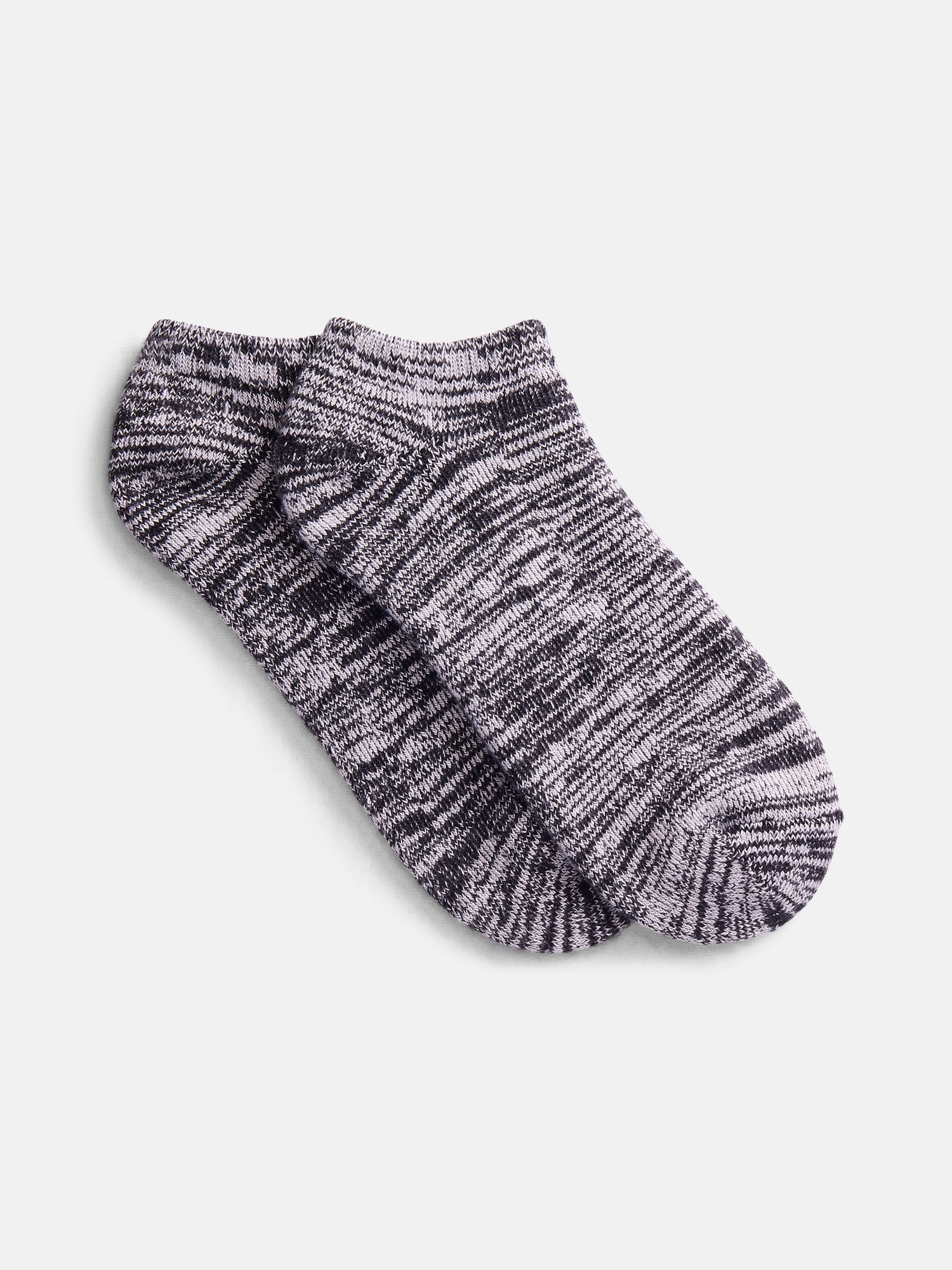 Joyspun Women's Comfort Full Terry Low Cut Socks, 3 Pack, Shoe Sizes 4-10