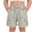 Gray#01, variant on Girls Hiking Cargo Shorts with Multi Pockets Kids Elastic Waist Utility Casual Shorts Back to School Summer Shorts 5-15 Years