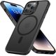 thumbnail image 2 of Funda magnética oso de fresa para iPhone 14 Pro Max translúcido mate con armadura de airbag a prueba de golpes, 2 of 5