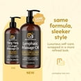 thumbnail image 3 of M3 Naturals Aceite de Masaje de Drenaje Linfático con Ylang Ylang y Jengibre, con Colágeno, para Masaje Corporal | 8 oz, 3 of 5