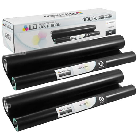 Ux 15cr Fax - LD Sharp UX-3CR Thermal Compatible Fax Ribbon Refill Rolls (2 Pack) for the FO-760, 770, 775L, 880, 9000, 90X, NX-530,